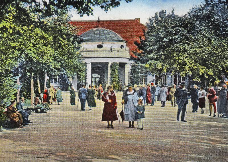 Polanica-Zdrój / Altheide Bad Plac Zdrojowy (Kurplatz, ok. 1925 r.)